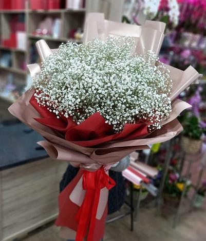 Букет цветов из: Гипсофила в Немане