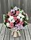 Букет цветов из: Альстромерии, Гвоздики, Розы и Хризантемы в Немане