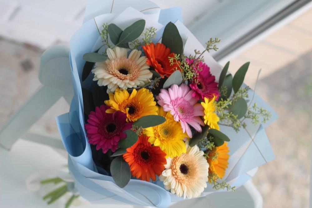 Букет цветов из: Герберы в Немане