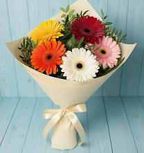 Букет цветов из:  Герберы в Немане