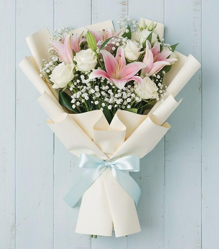 Букет цветов из: Лилии в Немане