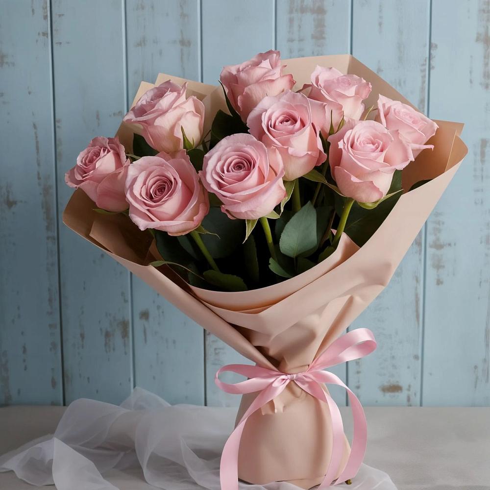 Букет цветов из: Розы в Немане