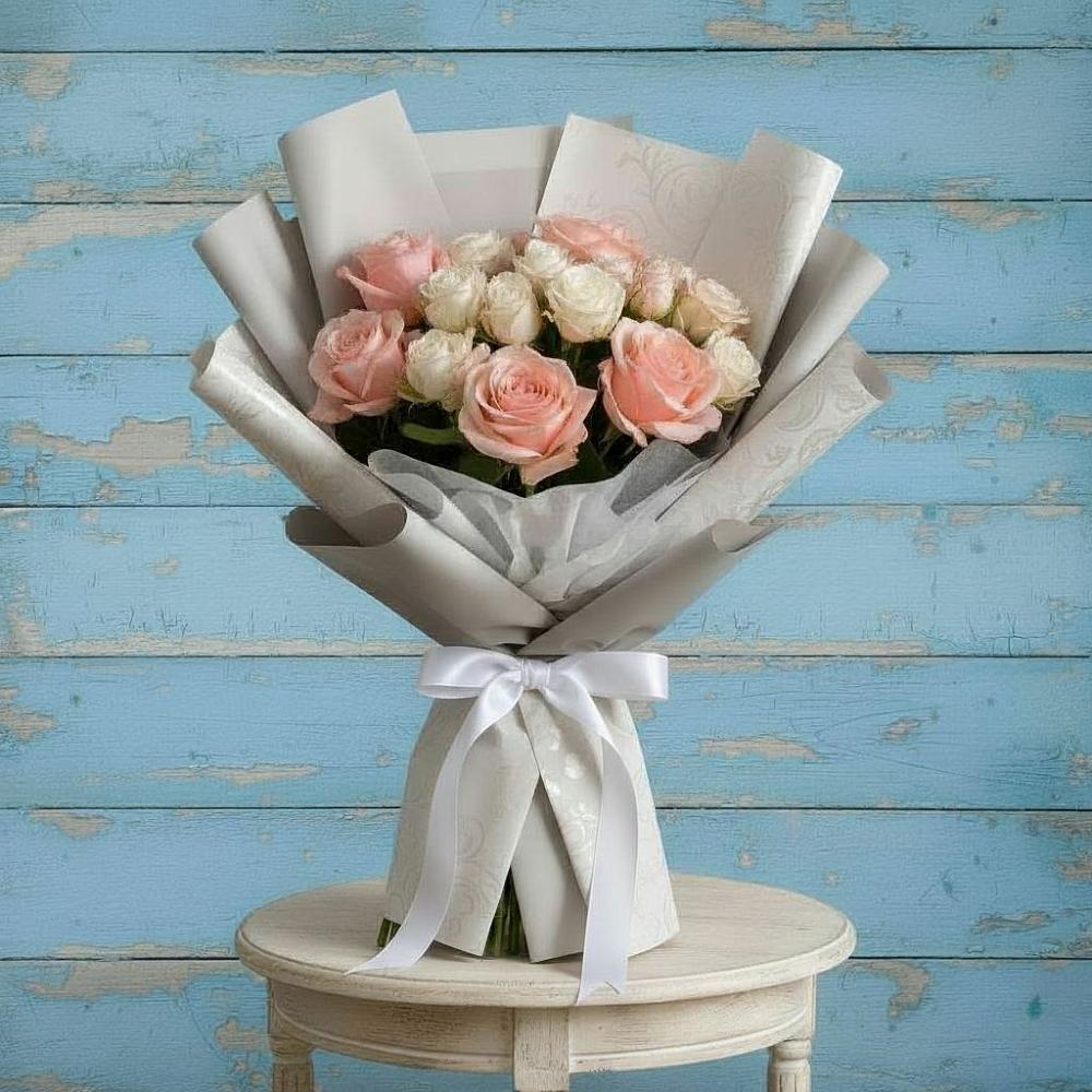 Букет цветов из: Розы в Немане