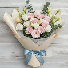 Букет цветов из:  Лизиантусы #REPLACE_PRED# Немане