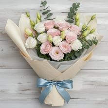 Букет цветов из:  Лизиантусы в Немане