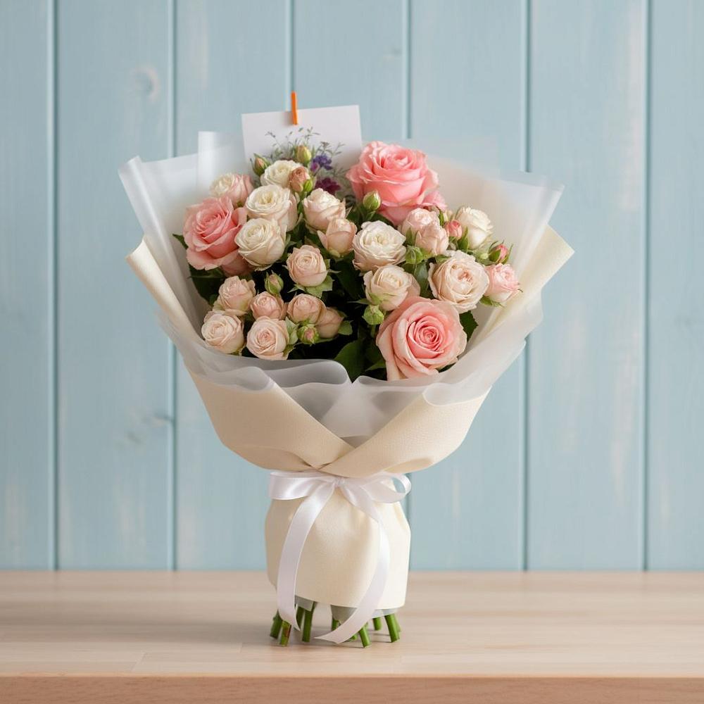 Букет цветов из: Розы в Немане