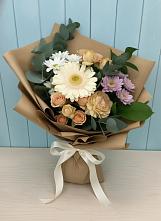 Букет цветов из:  Герберы и Хризантемы в Немане