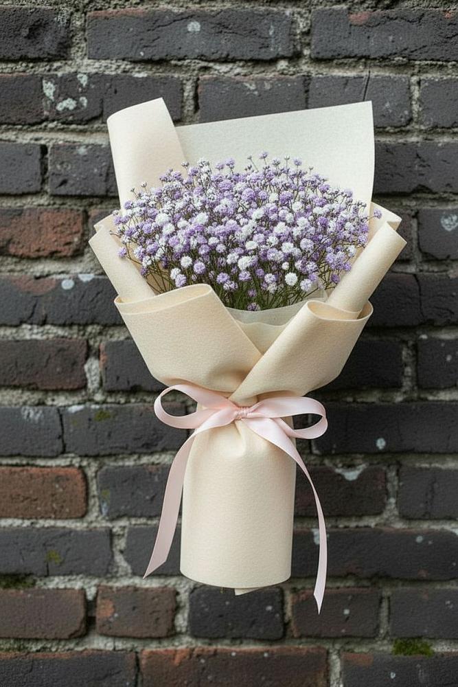 Букет цветов из: Гипсофила в Немане