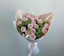 Букет цветов из:  Розы и Хризантемы #REPLACE_PRED# Немане