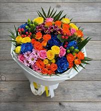 Букет цветов из:  Розы и Хризантемы в Немане