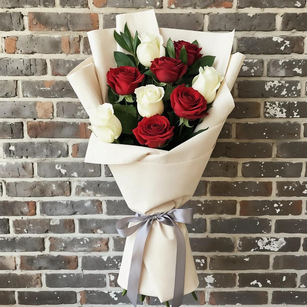 Букет цветов из: Розы в Немане
