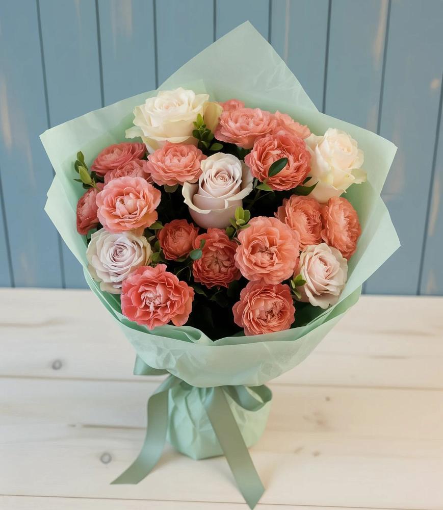 Букет цветов из: Розы в Немане