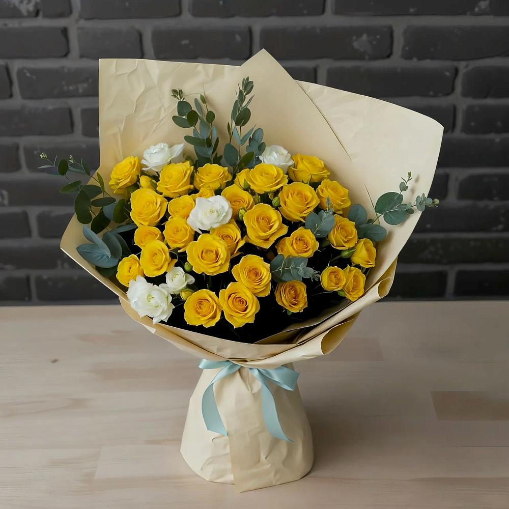 Букет цветов из: Розы в Немане