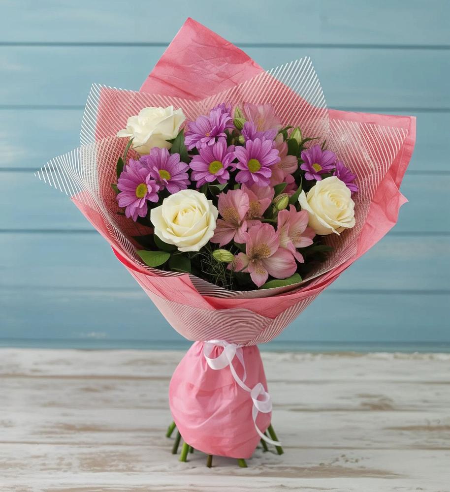 Букет цветов из: Герберы в Немане